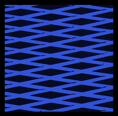 Black on Blue
