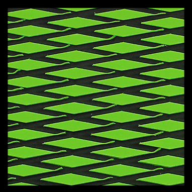 Lime Green on Black